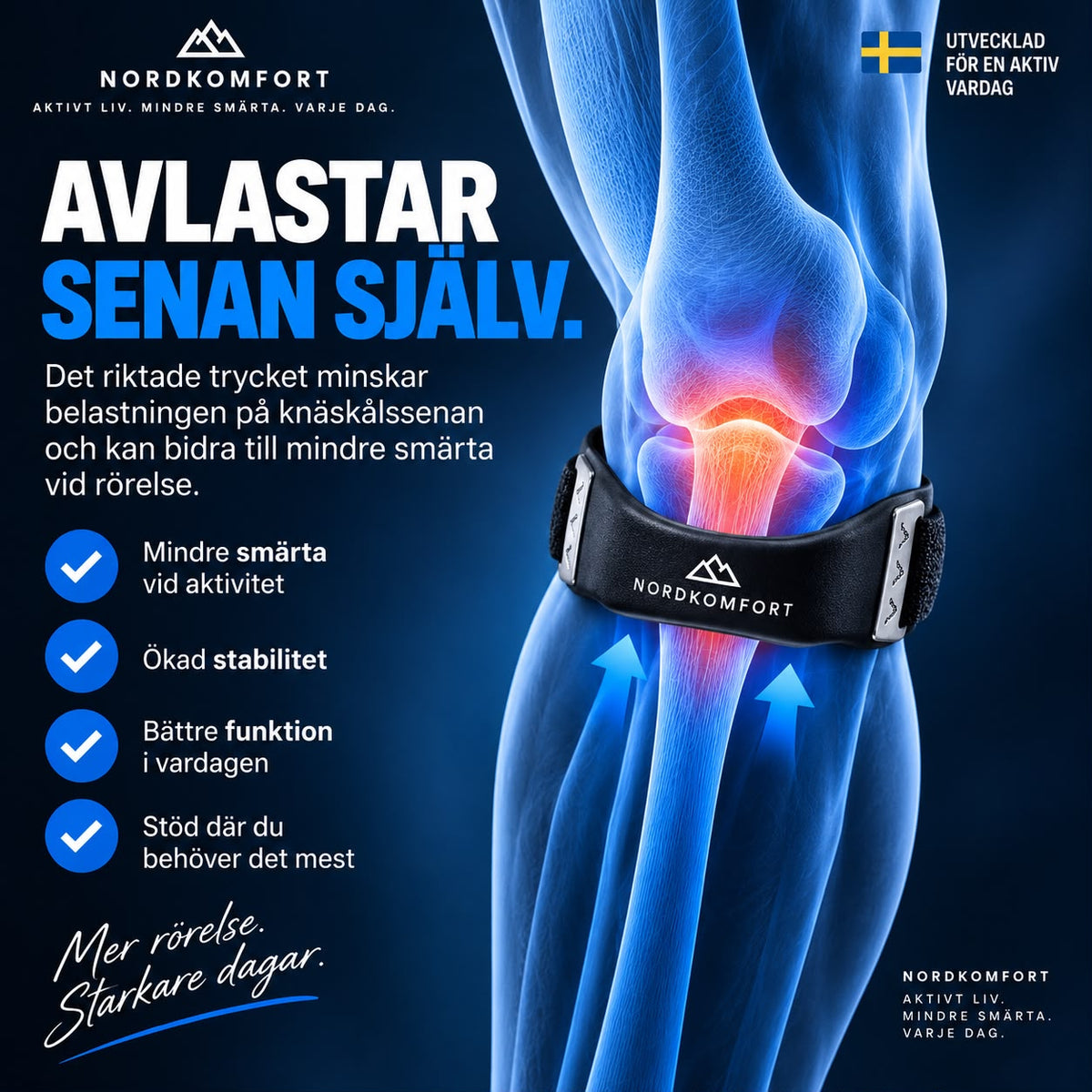 Nordkomfort – stöd för dig som vill fortsätta röra dig.